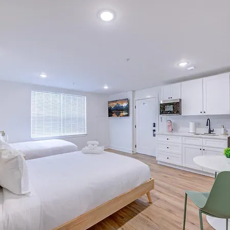 Beverly Hills Studio Apartment 2 Queen Beds Galveston Exterior foto